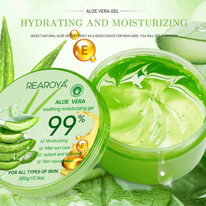 99% Aloe Vera Moisturizing Gel Creams Refreshing Non Sticky Facial Facial Wash Free Deep Nourishing Maintain Skin Face Care